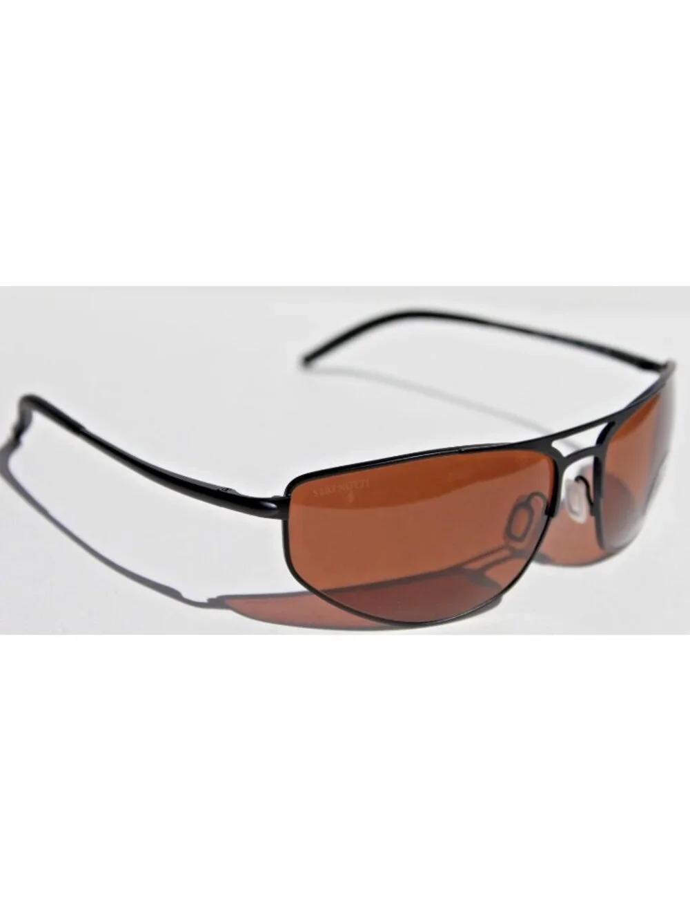 SERENGETI Masten POLARIZED Sunglasses Matte Black/Drivers NEW SS579001 Italy